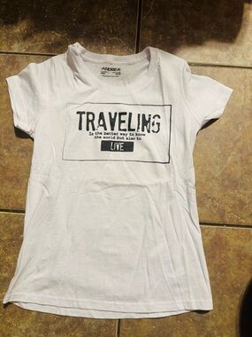 Andrea White 'TRAVELING' Graphic Tee